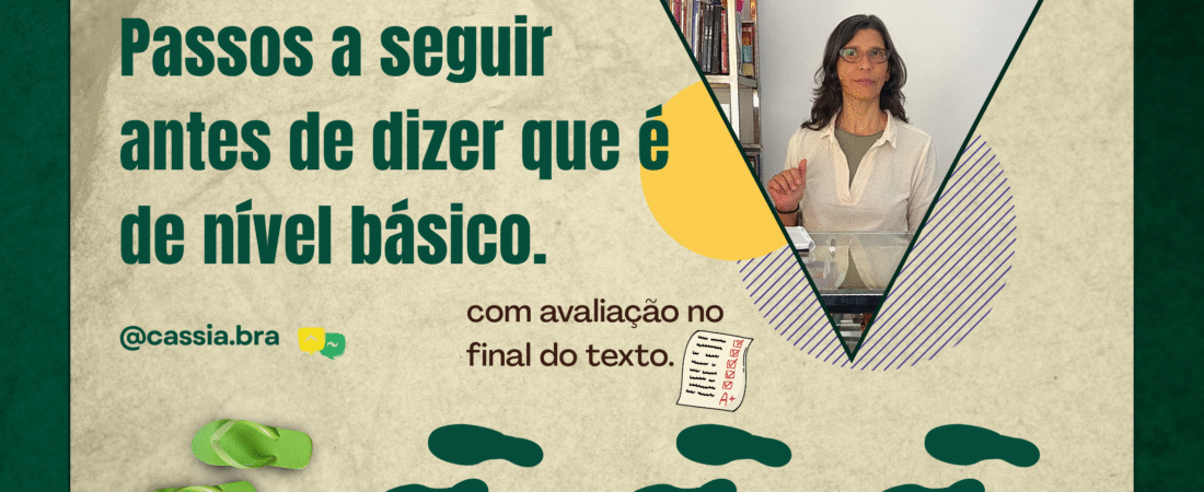 Sou básico em português? 👉Descubra agora mesmo se esse é o seu caso.