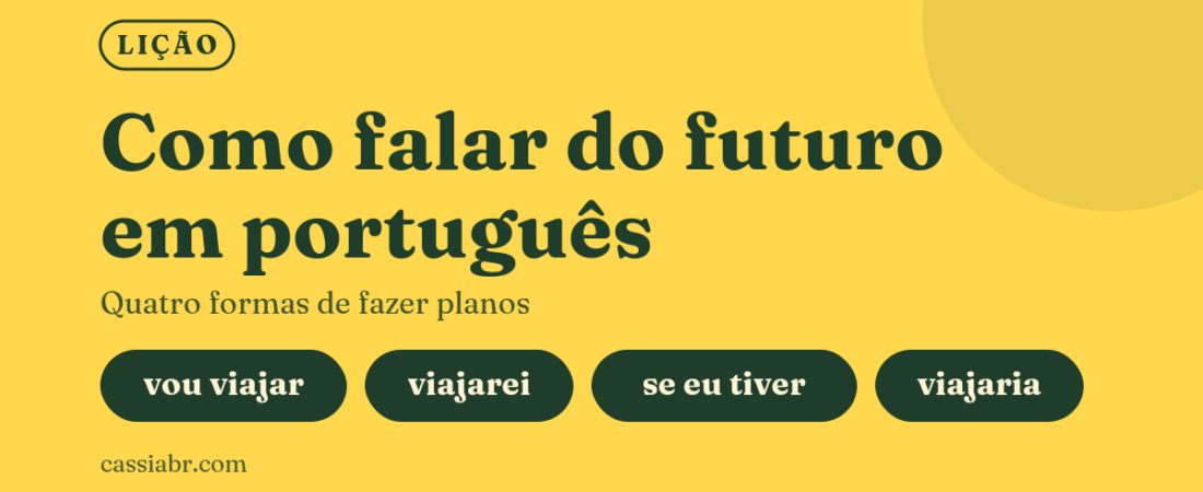 Como falar do futuro em português: 4 tempos verbais 